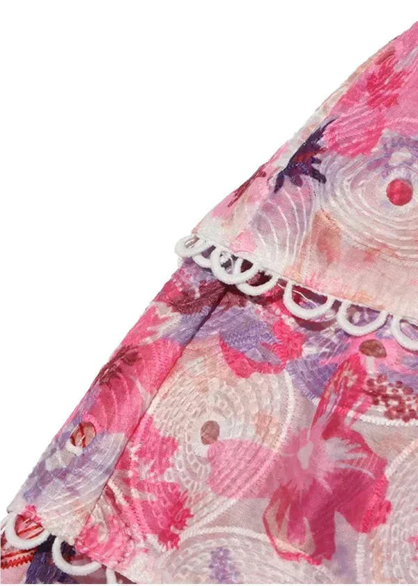 Cecilia - Strapless Floral Dress — view 18