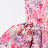 Cecilia - Strapless Floral Dress — view 19