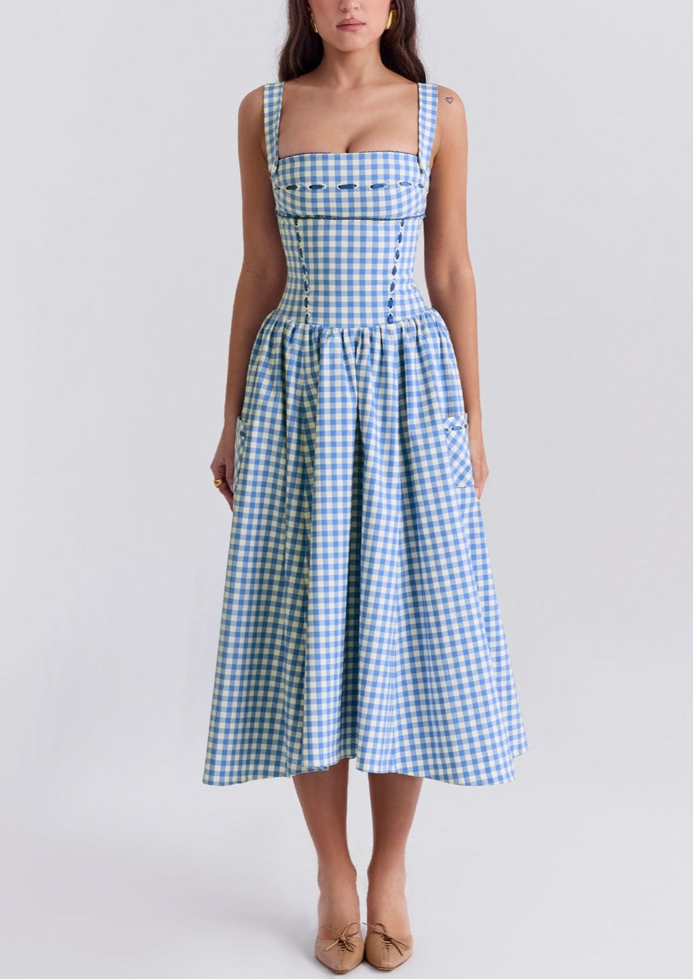 Ariana - Sleeveless Midi Sun Dress — view 8