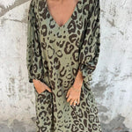 Jessa - Leopard Maxi Dress