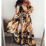 Faye - Boho Printed Dress — view 8