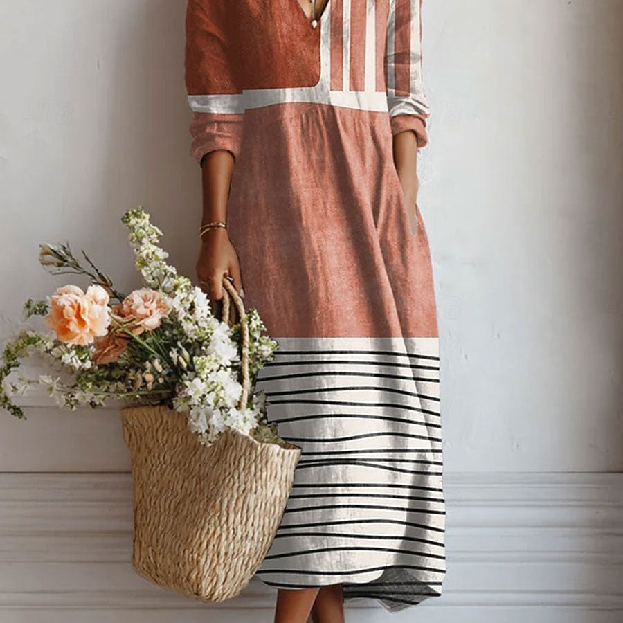 Adriana – Long Boho Dress