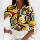 Romina - Classic Collar Blouse — view 14