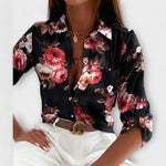 Romina - Classic Collar Blouse — view 6