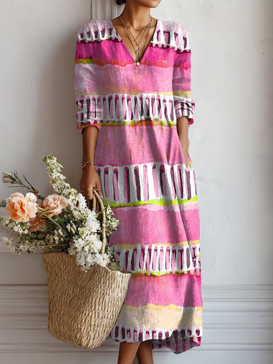 Alicia – Boho Maxi Dress