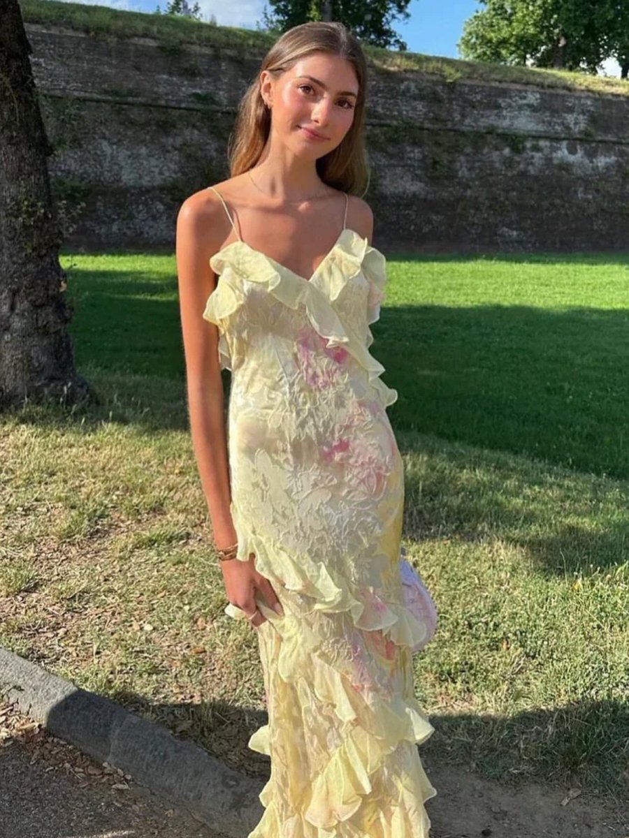 Cassidy - Charming Dress with Ruffles — view 8