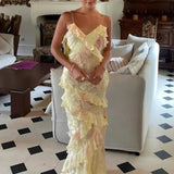Cassidy - Charming Dress with Ruffles — view 2